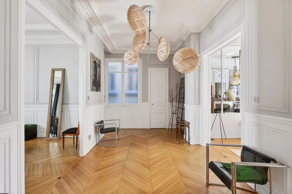Entrée - Appartement Haussmannien avec Vues Est à Paris 16e
