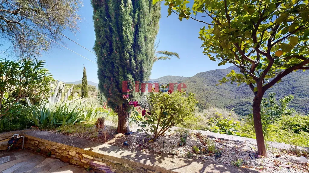 Jardin - Restored Stone Villa with Open Valley View in Casanova Lerrone