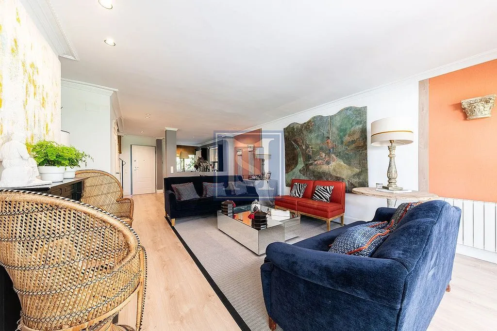 Living Room - Penthouse with Pool in El Soto de la Moraleja