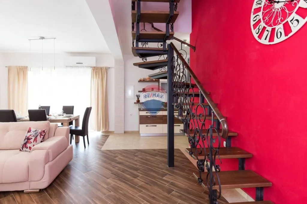 Living Room - Apartment with Pool in Tribalj, Vinodolska
