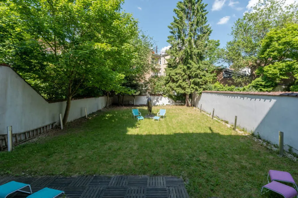 Jardin - Hôtel Particulier Élégant avec Jardin à Uccle