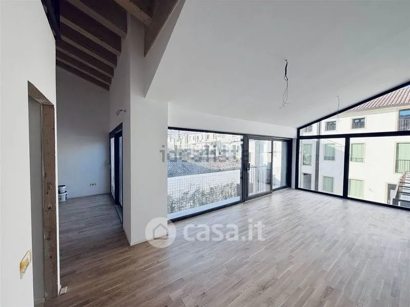 Living Room - Modern Two-Bedroom Flat with Terrace in Dueville Centre