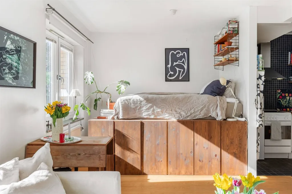 Camere da letto - Efficient Flat with Loft Potential in Blackeberg