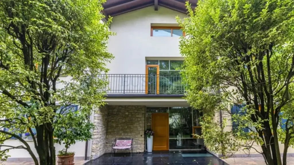 Esterno - Villa indipendente con piscina nel residence a Brembate di Sopra