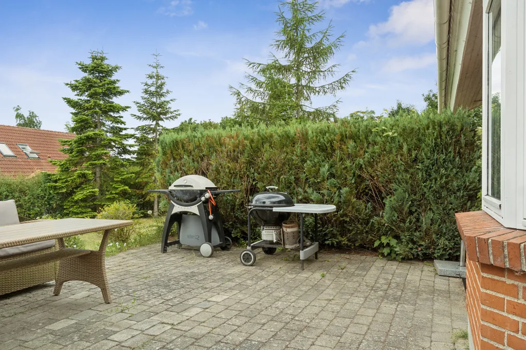 Terrasse - Villa with Garden in Fensmark, Holmegaard