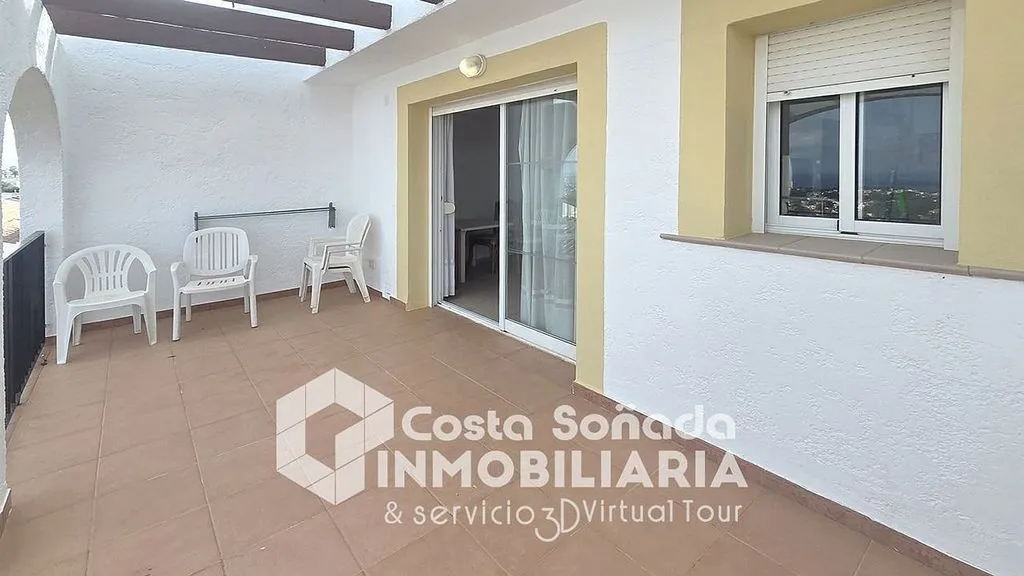 Terrasse - Apartment with Pool and Terrace in Calpe