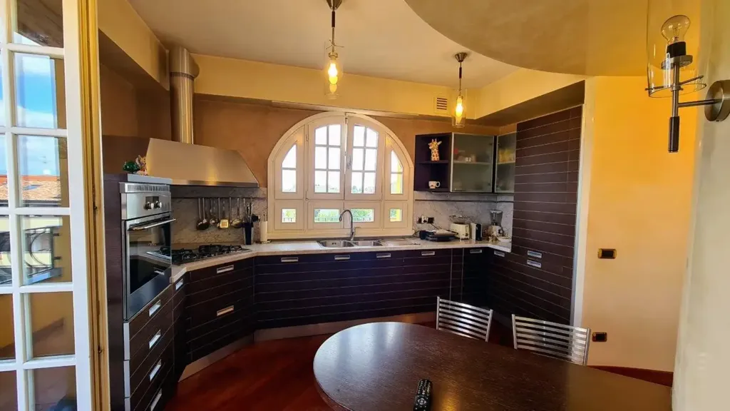 Kitchen - Penthouse with Quadruple Exposure in Legnano