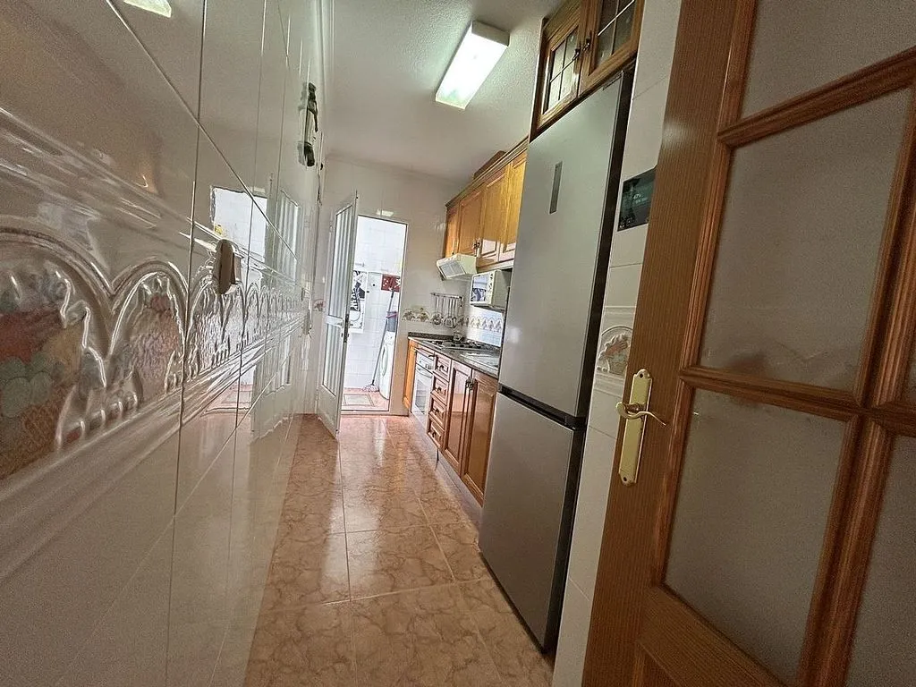 Köök - Semi-Detached House with Pool in Torre de la Horadada