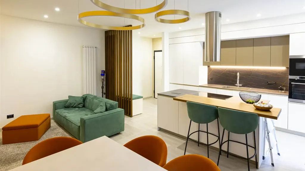 Cuisine - Modernised Triplex with Private Garden in Andora