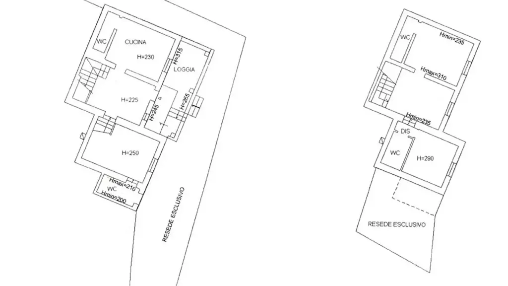 Plan - Independent House with Panoramic Views in Scarperia