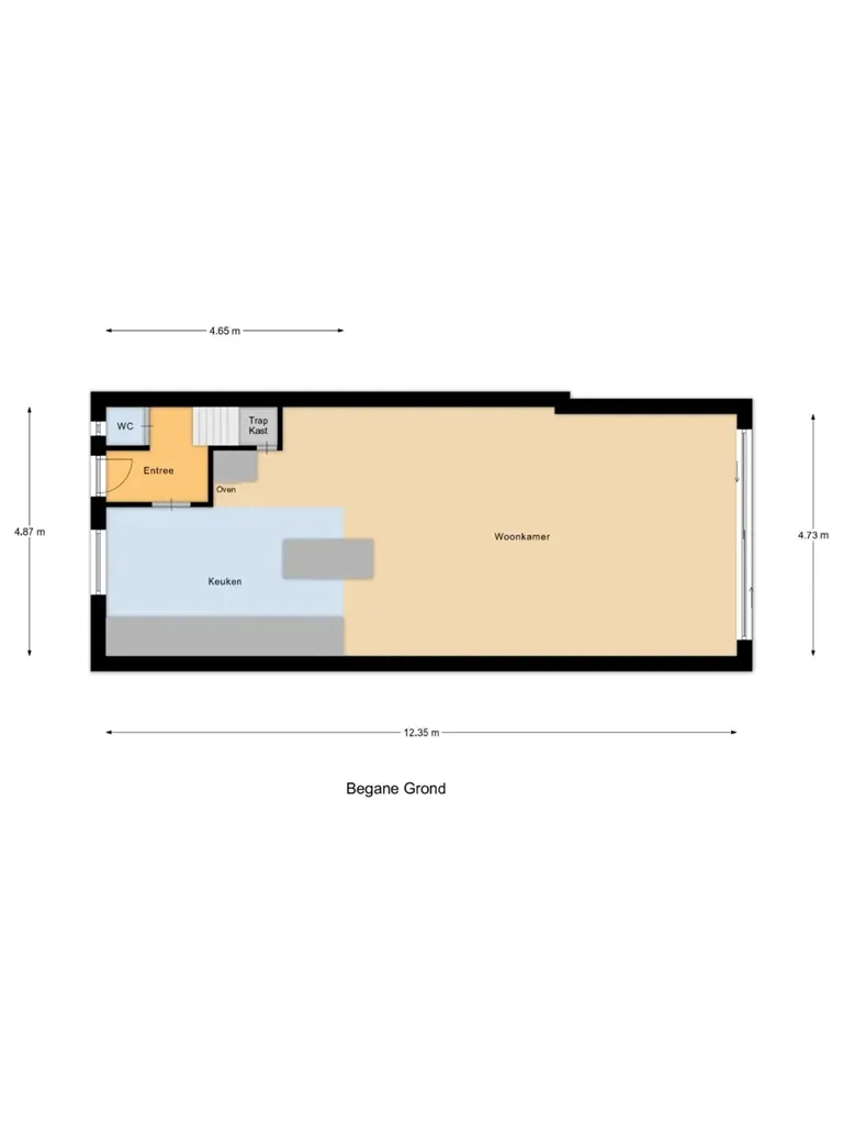 Plaan - Corner House with Garden in Groenewoud