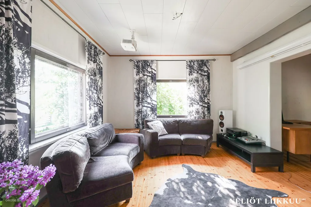 Séjour - Detached House with Garden in Vatiala, Kangasala