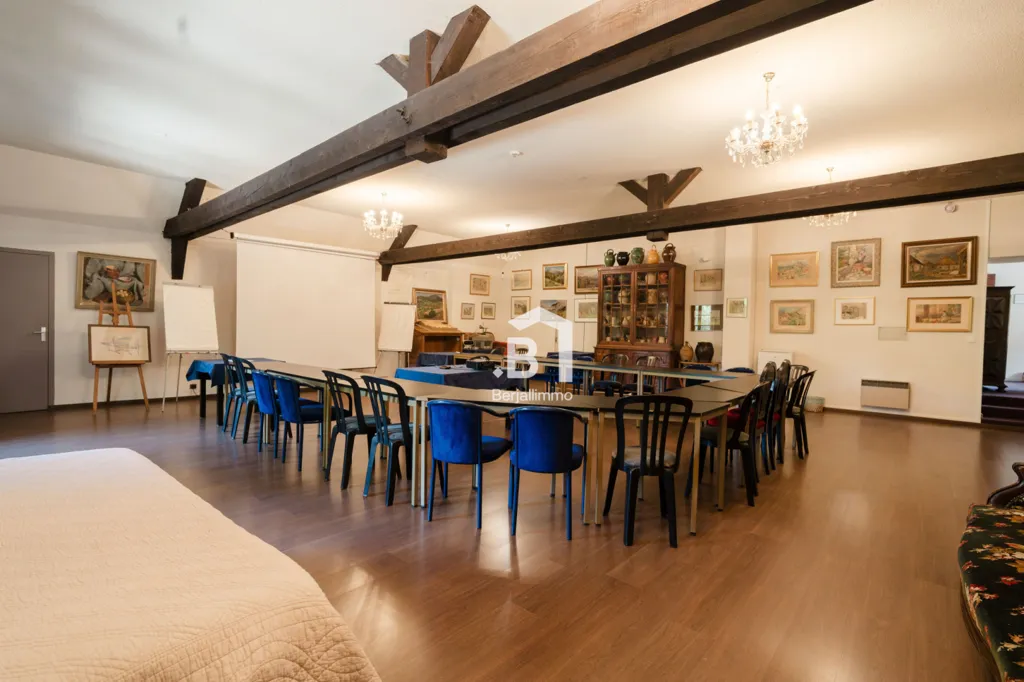 Sala da pranzo - Historic Château with Panoramic Views in Trièves