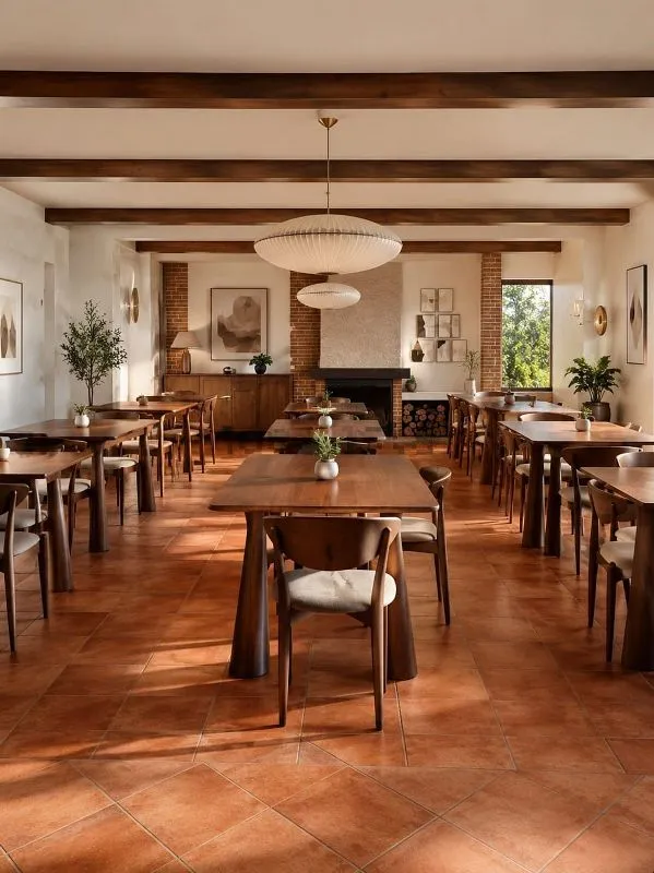 Salle à manger - Chalet with Agroturismo in Valderejo