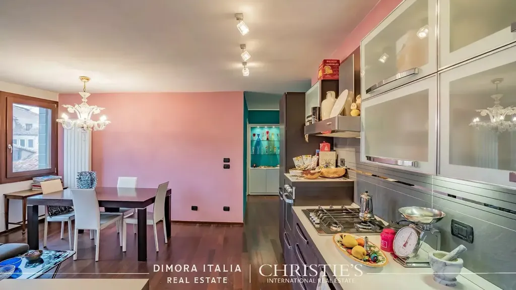 Köök - Restored Apartment with View in Venice