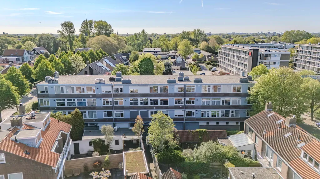Õhuvaade - 4-Bedroom Apartment with Balcony in Katwijk