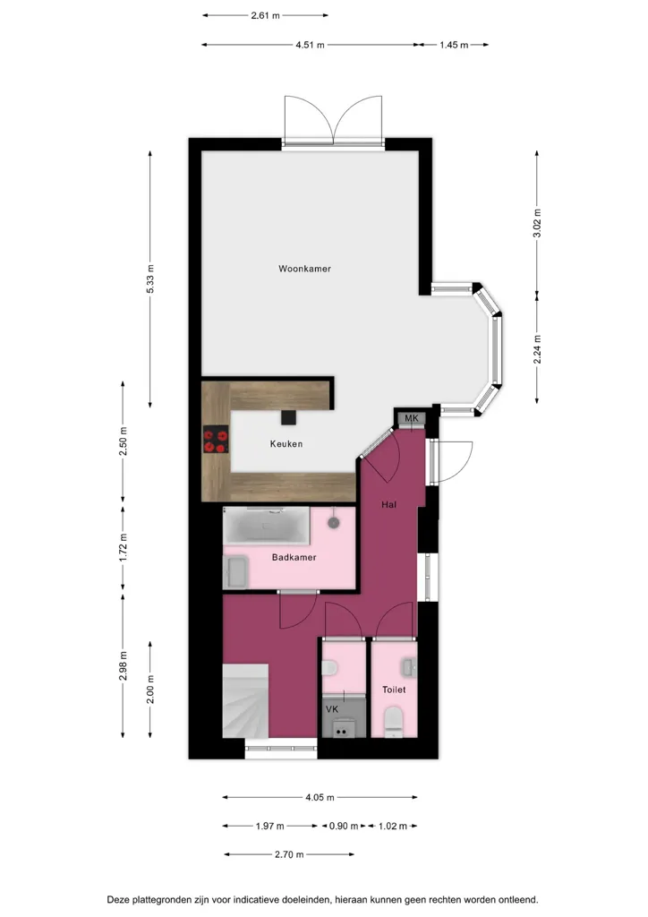 Plan - Unique Corner House in Uffelte with Garden