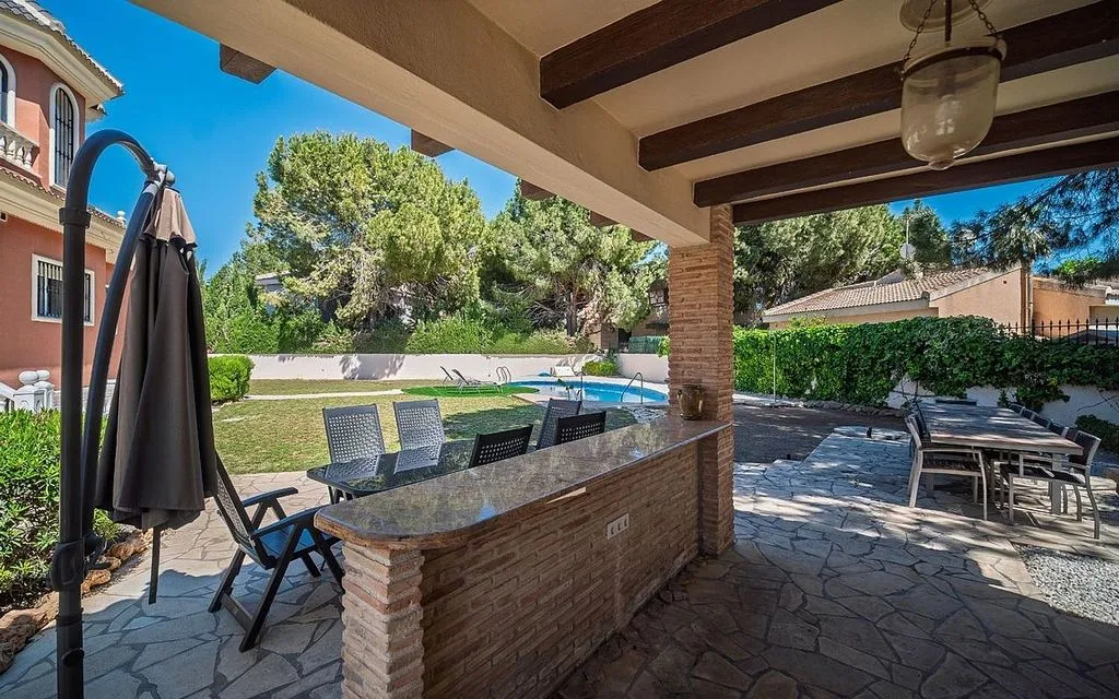 Terrasse - Chalet with Pool and Terrace in Rojales