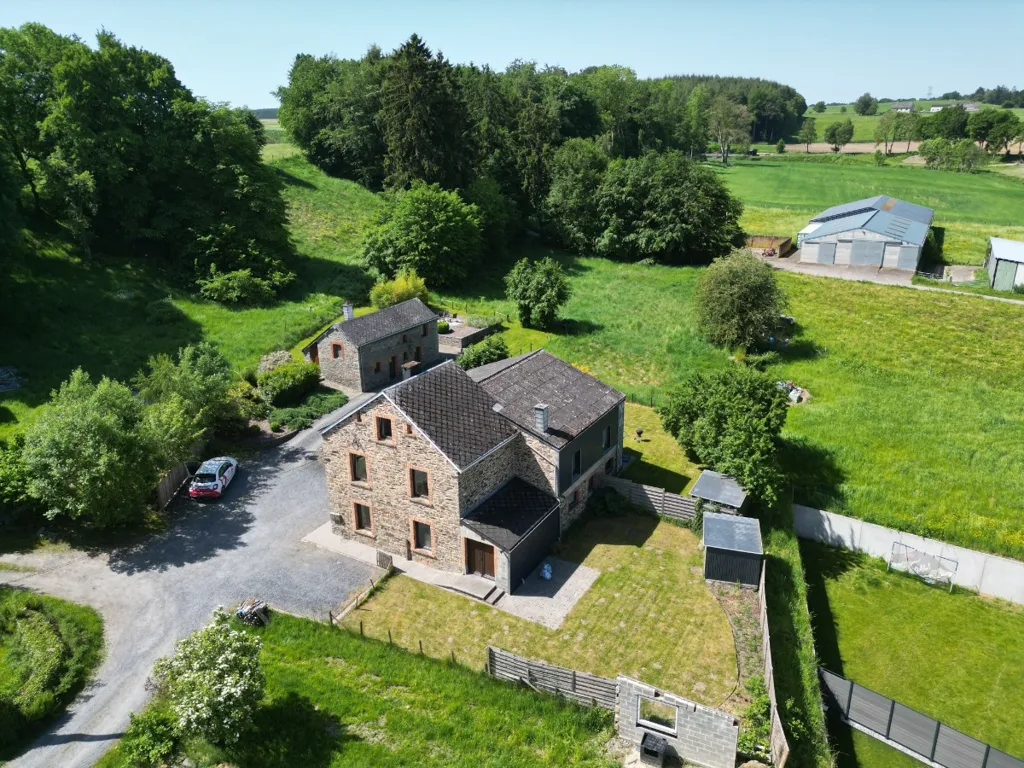 Vista aerea - Property Complex with 3 Units in Hardigny, Bastogne