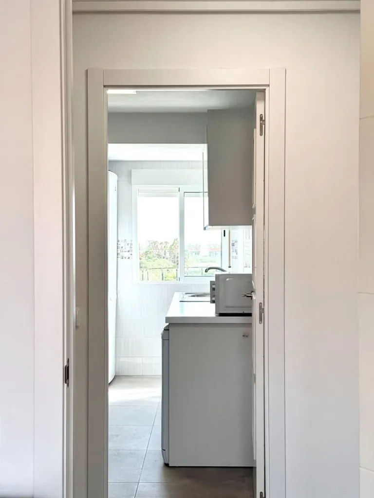 Kitchen - Reformed Flat with Balcony in Burjassot