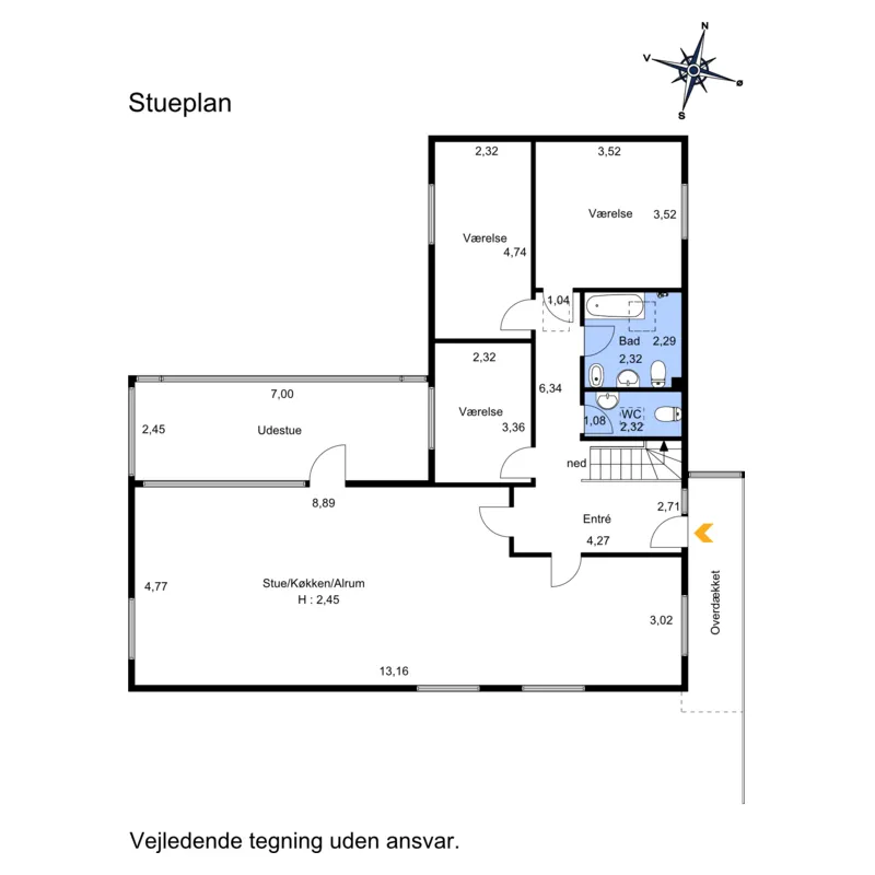 Plaan - Villa with Scenic Views in Assentoft