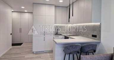 Cuisine - 1-Bedroom Apartment with Terrace in Klaipėda