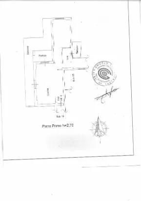 Plan - One-Bedroom Apartment with Balcony in Ceccano