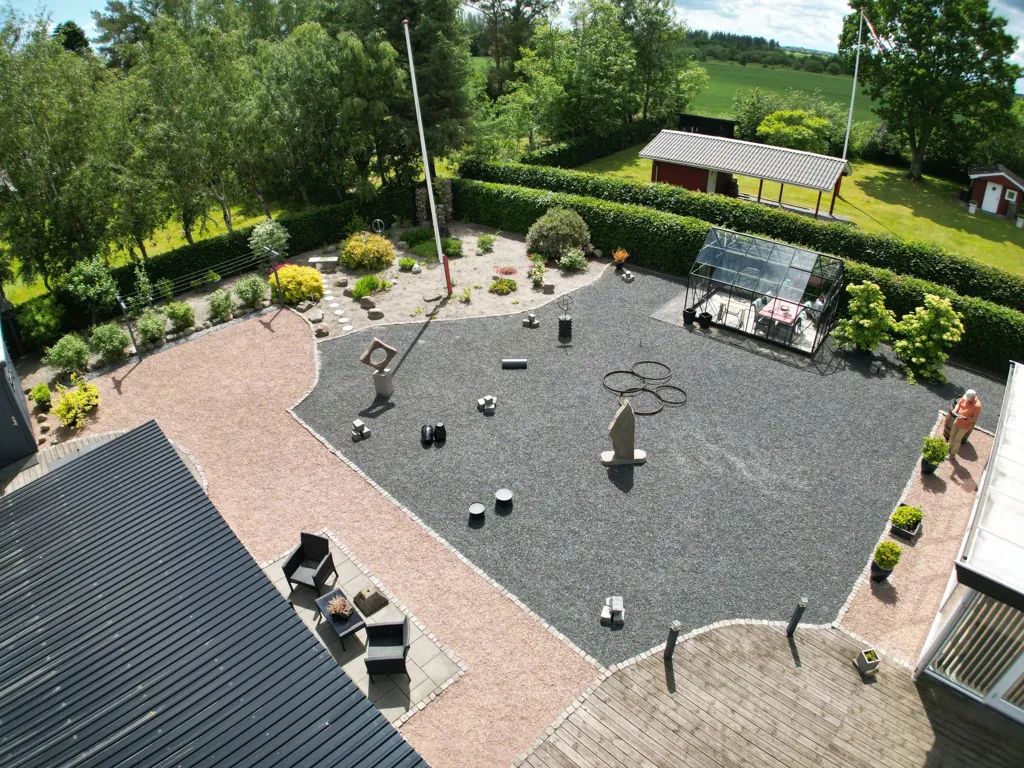 Vista aerea - Well-Built Summerhouse with Garden in Skellet