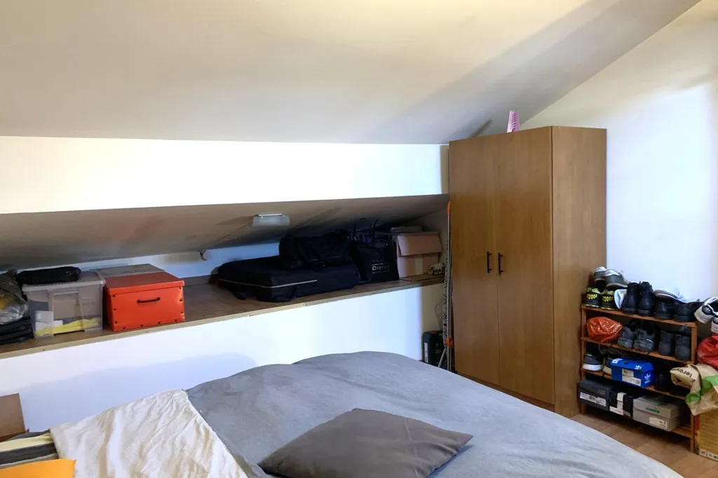 Bedrooms - Duplex Apartment with Balcony in Monza