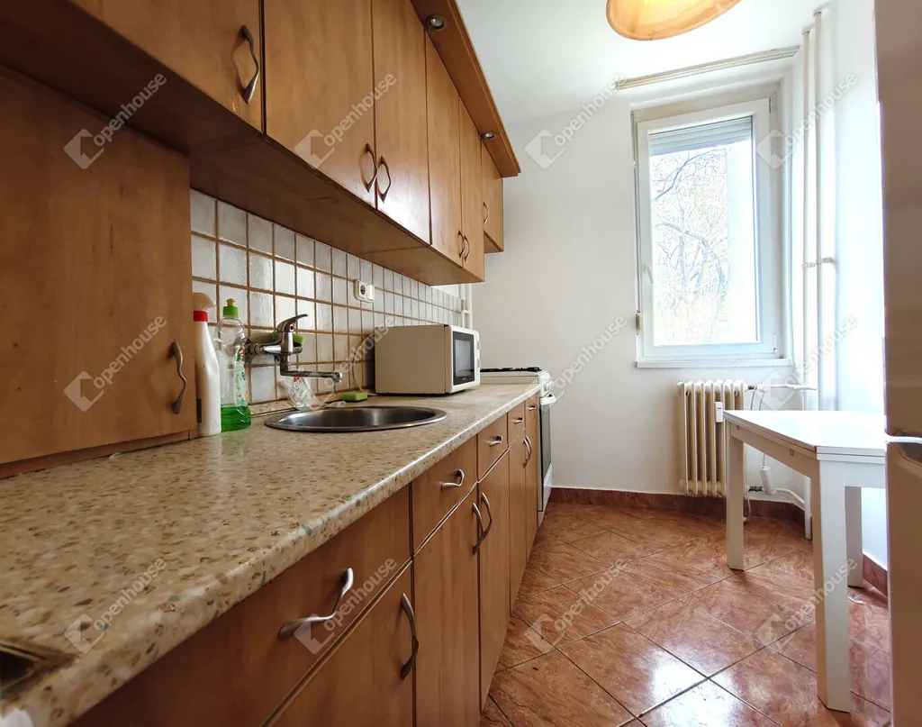 Köök - Brick Apartment with Creative Space in Debrecen