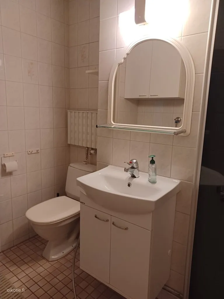 Salles de bain - 5th Floor Apartment with Balcony in Kotka
