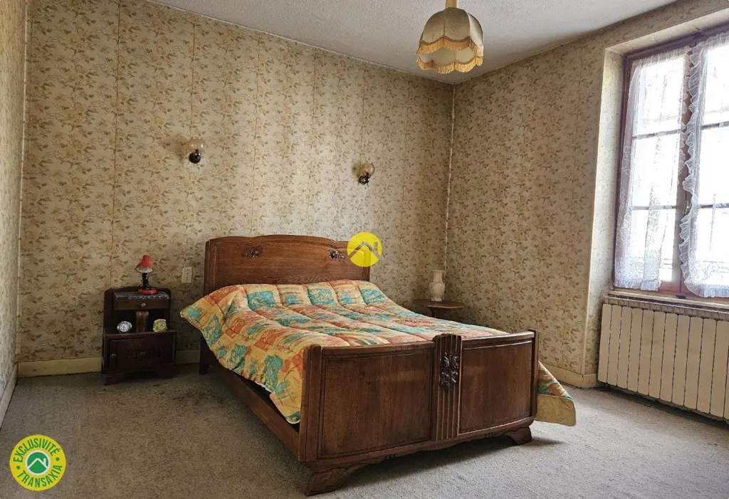 Schlafzimmer - Character House with Garden in Cosne d'Allier