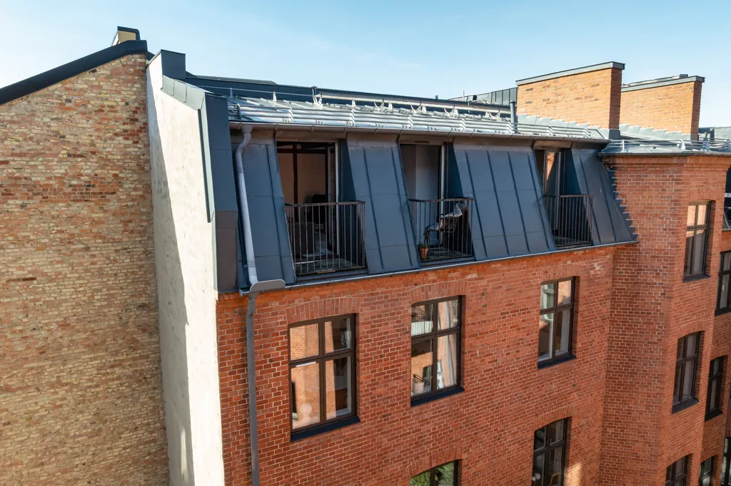 Õhuvaade - Unique Apartment with Three Balconies in Rörsjöstad