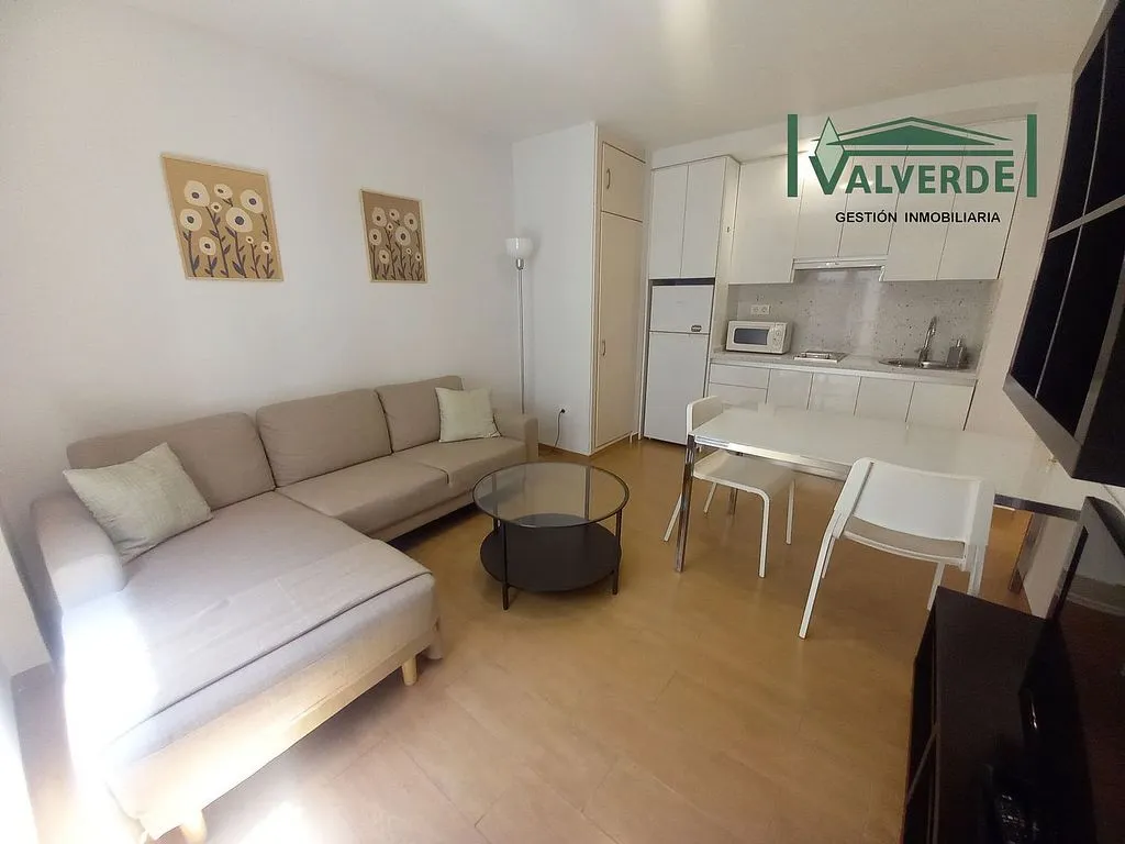 Living Room - Ample 1-Bedroom Apartment in Sagrario Centre