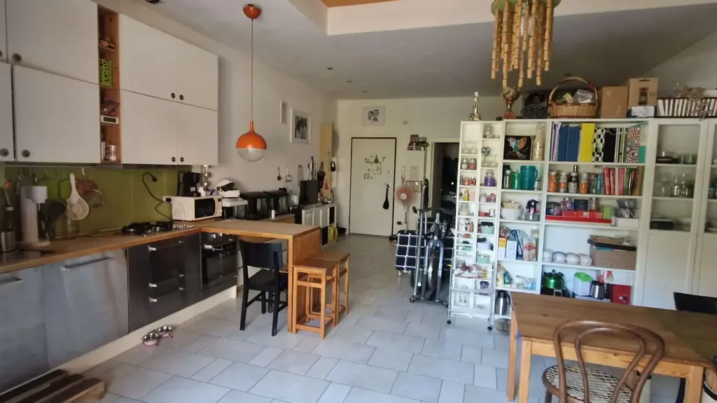 Köök - Loft Apartment with Terrace in Ancona