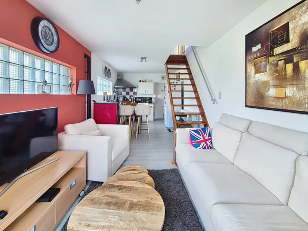 Séjour - Maison 4 Façades avec 2 Logements à Orp-Jauche
