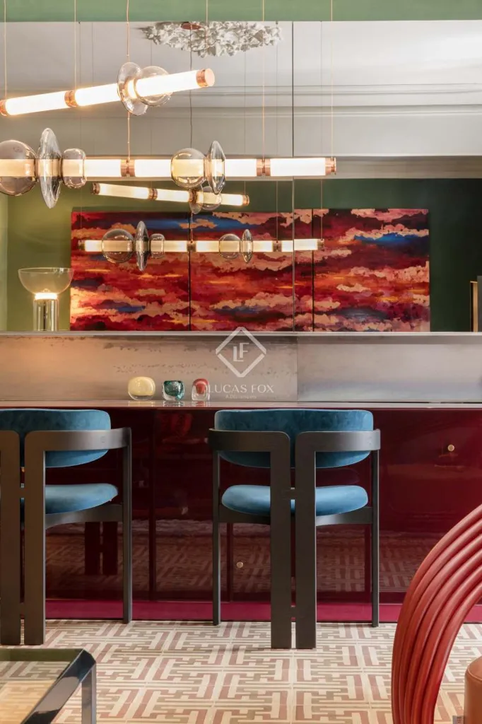 Sala da pranzo - Luxury Apartment with Terrace in Eixample, Barcelona