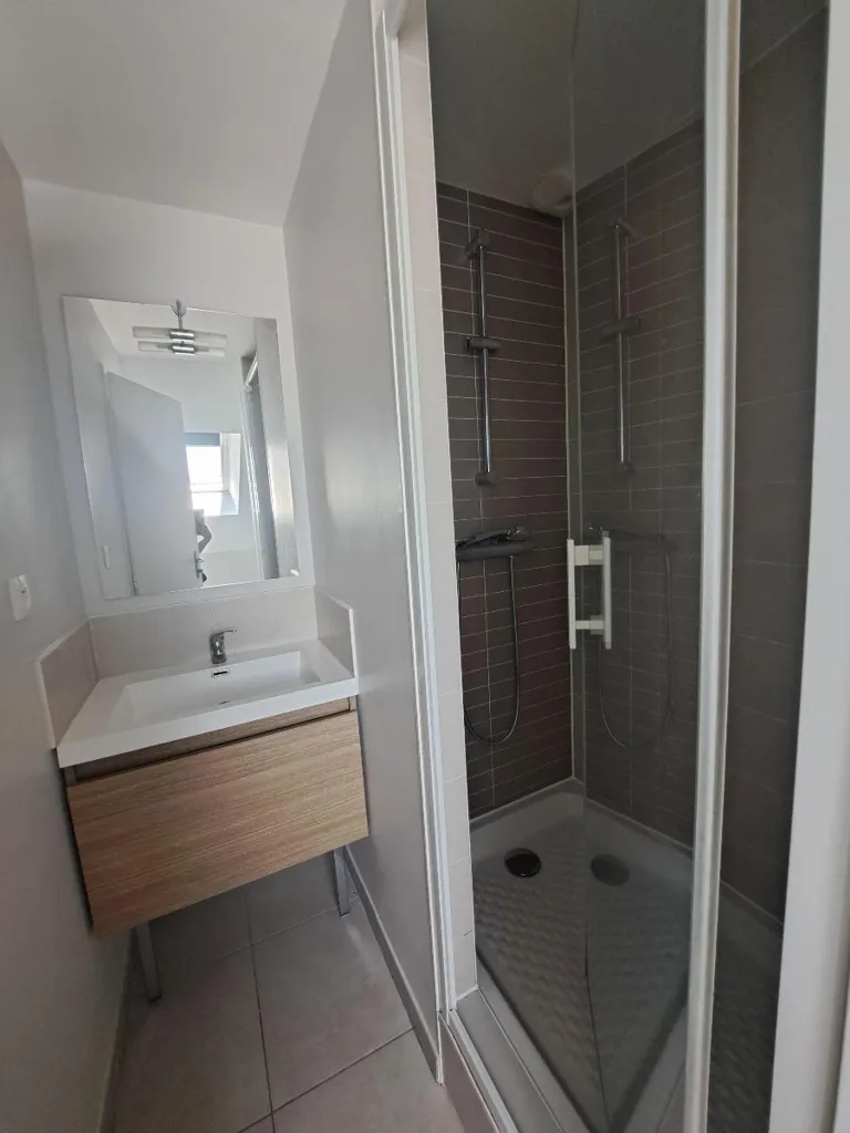 Salles de bain - Appartement 3 pièces avec terrasse à Angers