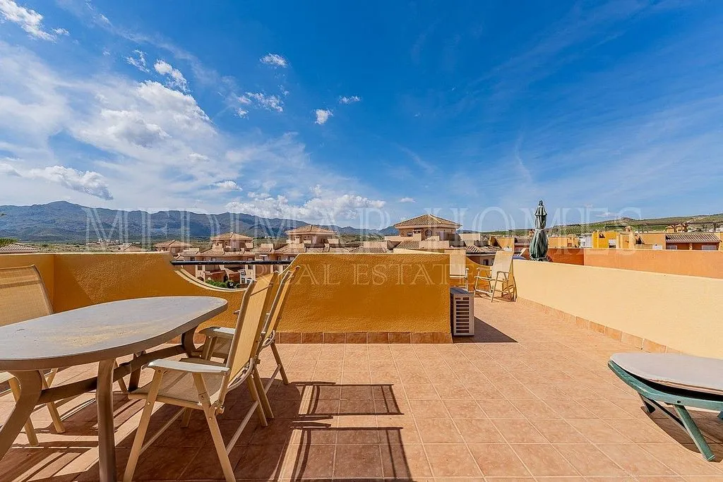 Terrasse - Apartment with Pool and Terrace in Los Gallardos