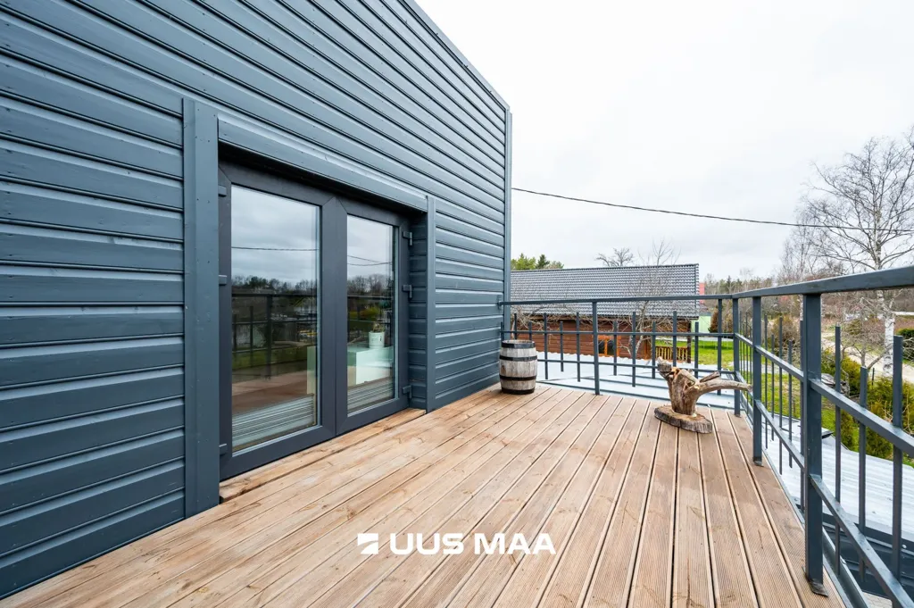 Terrass - Stone House with Sauna in Aespa