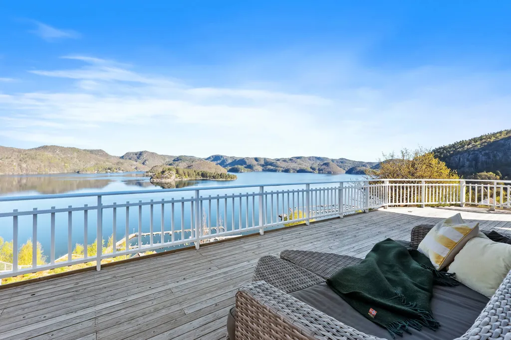 Terrasse - Fritidsbolig with Sea View in Lindesnes