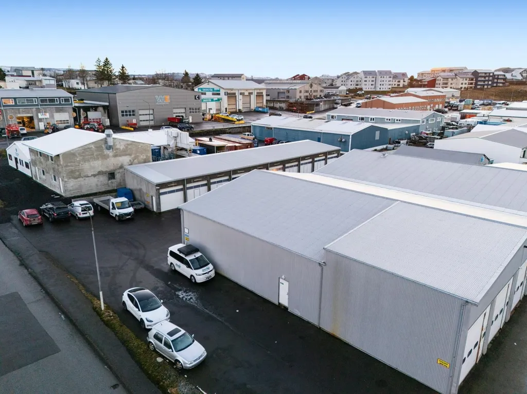 Õhuvaade - Industrial Unit with Loft in Hafnarfjörður