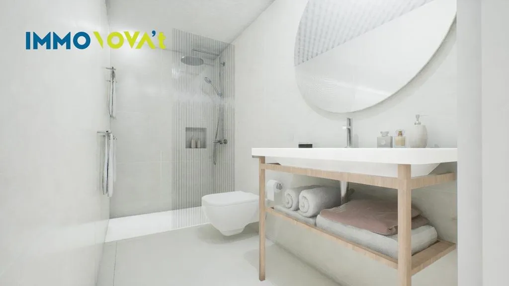 Salles de bain - Luxury Apartment with Pool in Tamariu