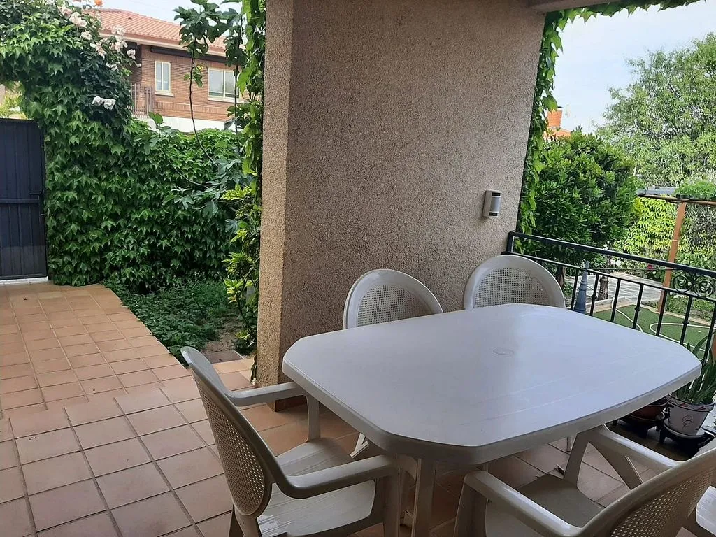 Terrasse - Chalet with Pool in Navas del Rey