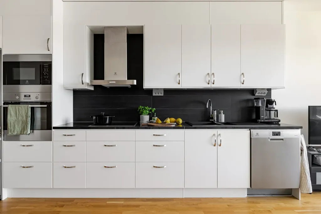Cuisine - Apartment with City View in Central Linköping