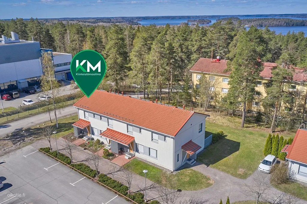 Õhuvaade - Two-Bedroom Apartment with Sauna in Lohja