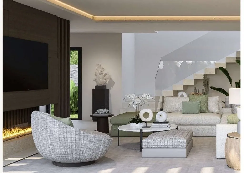 Séjour - Luxury Villa with Sea View in Mijas