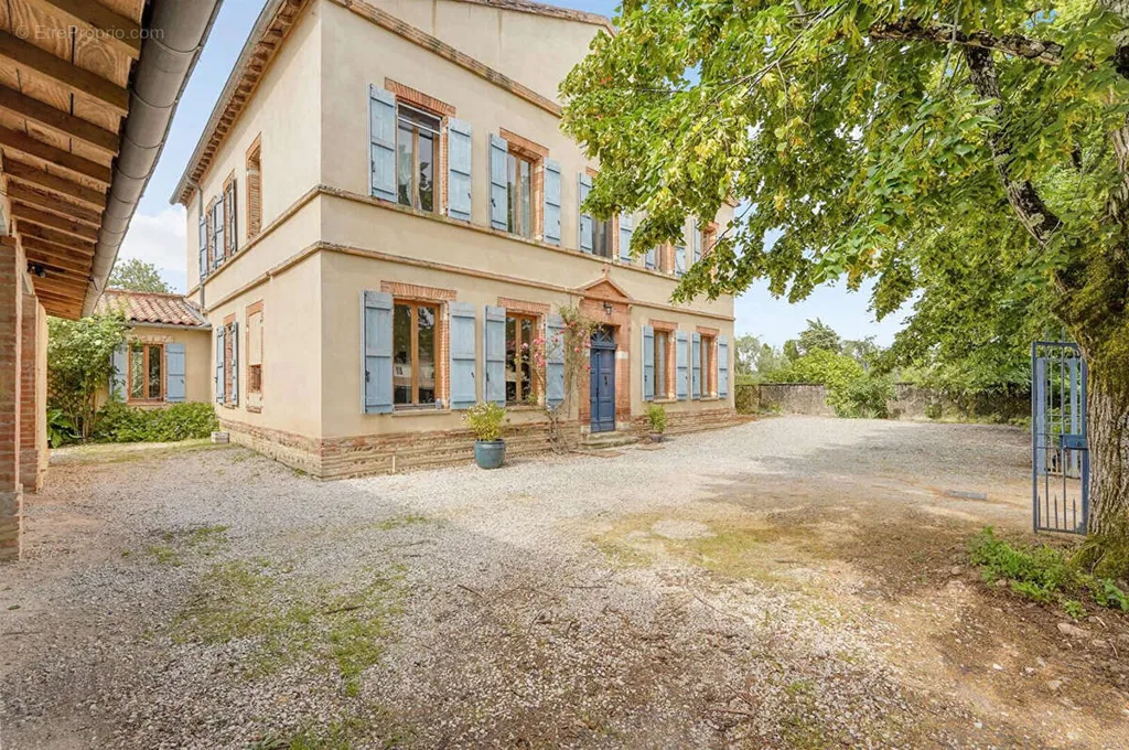 Extérieur - Manoir du XVIIe siècle avec Piscine près de Toulouse