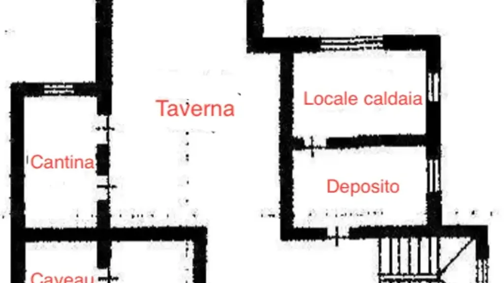 Floor Plan - Villa with Garden in Novara