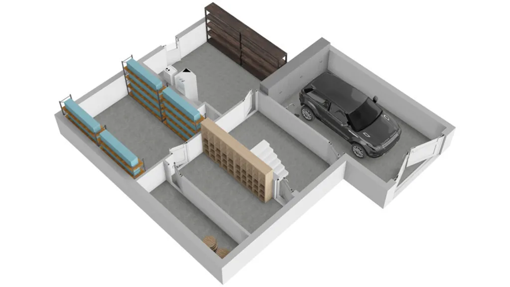Plan - Maison d'Architecte avec Terrasse à Châtelet